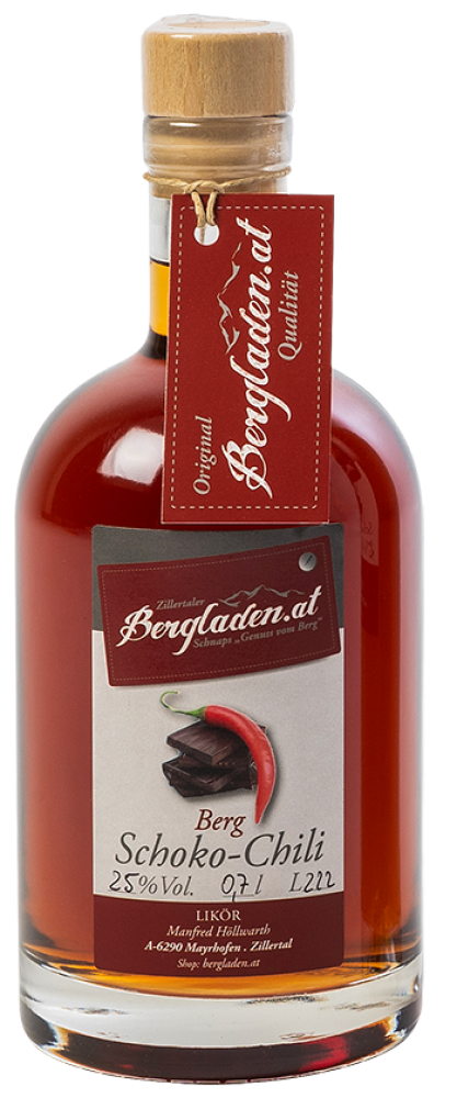 Berg Schoko Chili Likör 25 % Vol. 700 ml